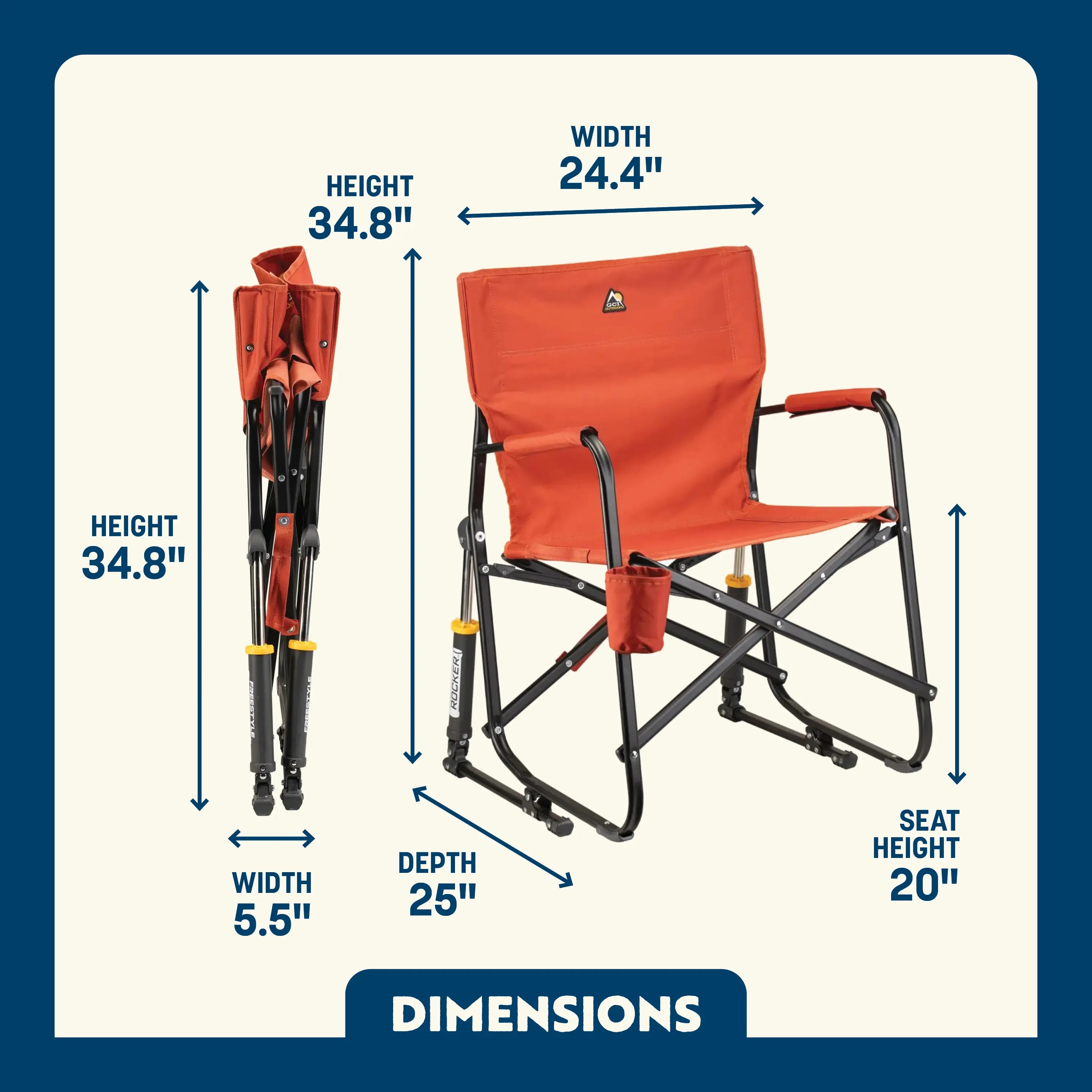 Freestyle Rocker™ - Pumpkin Spice - Choice 373