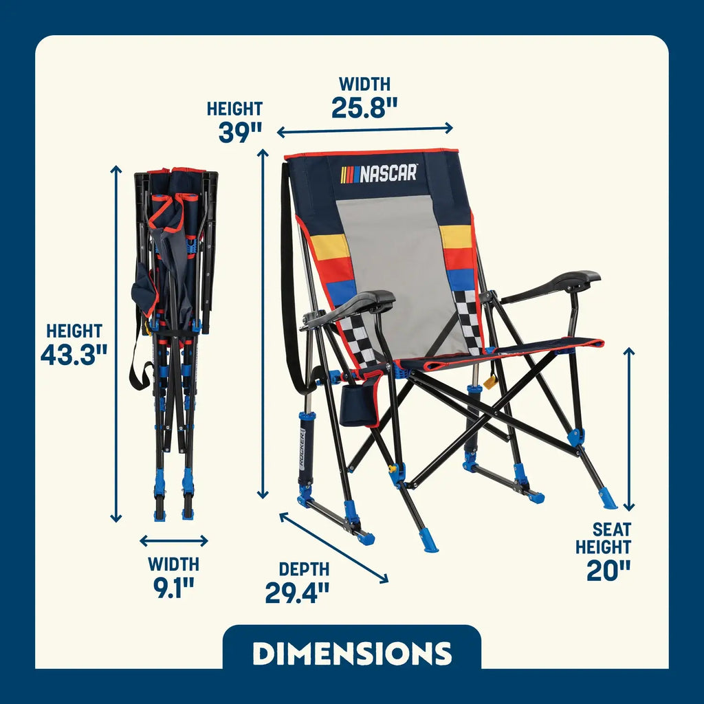 RoadTrip Rocker™ - NASCAR For Him - Choice 453